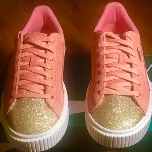 puma suede platform glam puma suede platform glam